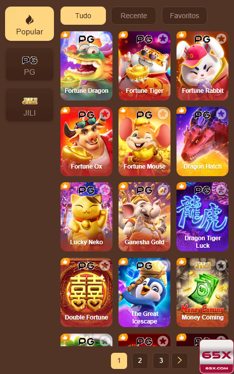 Jogos Certificados 65x.com